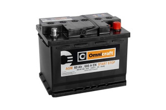 Батарея акумуляторна 60(Ач) Omnicraft