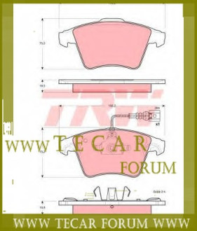 Важіль передній лів./пр. нижній перед. Audi A4 B6,B7 00- VAG 7H0698151