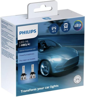 Автолампа (комплект) PHILIPS  12/24в 11005UE2X2