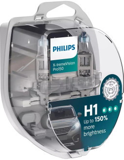 Автолампа Philips H1 12в 12258XVPS2