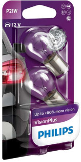 Автолампа Philips P21W 12в 12498VPB2