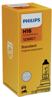 Автолампа PHILIPS H16 12в 36856730
